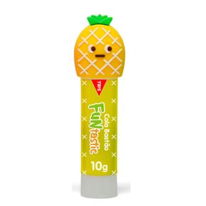 Cola Bastão 10g Abacaxi Amarela Funtastic Tris