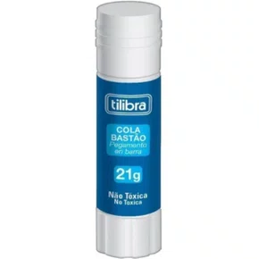 Cola Bastão Branca 21g Tilibra