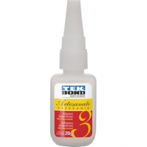 Cola Instantânea para Artesanato Nº 3 20g Tek Bond