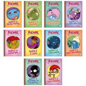 Coleção Sortido Livros Folclore Contos E Cantos