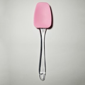 Colher de Silicone 25cm Rosa Catuaí