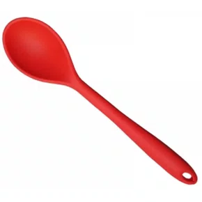 Colher Silicone Vermelha Unidade Catuai