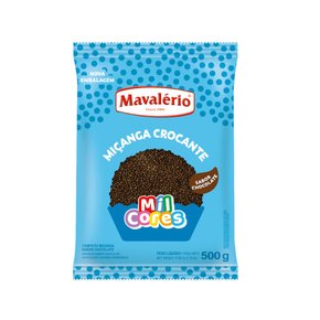 Confeito Miçanga Chocolate 500g Mil Cores Mavalério