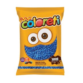 Confete Coloreti Azul 300g Jazam