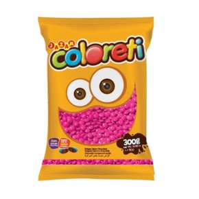 Confete Coloreti Rosa 300g Jazam