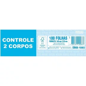 Controle 2 Corpos 100 Folhas - Tilibra