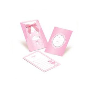 Convite Aniversário Bailarina Cromus