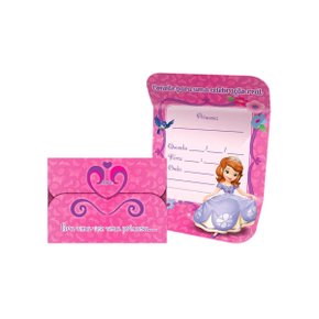 Convite Aniversário Princesinha Sofia Regina