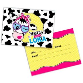 Convite Aniversario Ultrafest Miga Sua Loka C/ 8un R4434.01