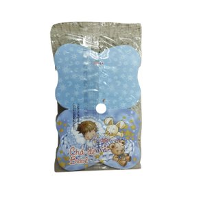 Convite Chá de Bebê Azul C/ 8 Un Junco