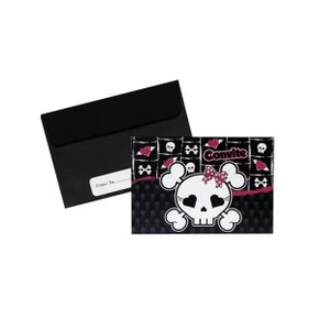 Convite + Envelope Aniversário Punk Princesa Ultrafest