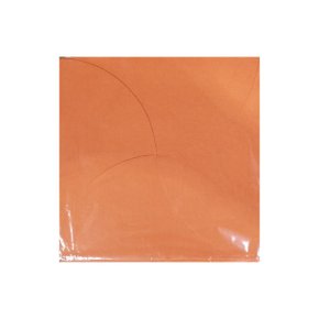 Convite Pétalas Laranja Com Papel Vegetal 25 Unidades Romitec