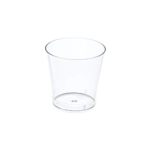 Copo Acrílico 25ml Cristal com 10 Unidades Massari