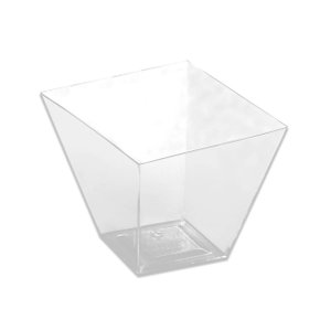 Copo Acrílico Mini 40ml C/ 10 Unidades Quadratto Prafesta