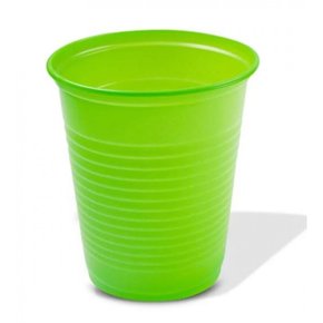 Copo Descartável Verde 200ml c/ 50un Kaixote