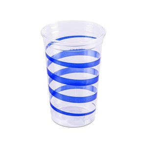 Copo Mania 300ml Azul 30 Un PraFesta