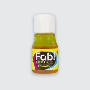 Corante Liquido Amarelo 10ml Fab!