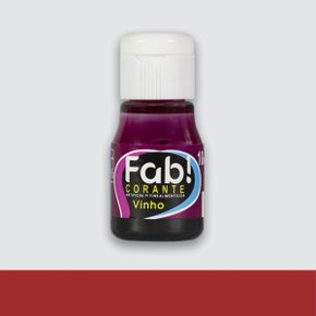 Corante Liquido Vinho Fab 10ml