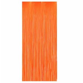 Cortina Metaloide Laranja SilverPlastic