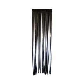 Cortina Metaloide Preto SilverPlastic