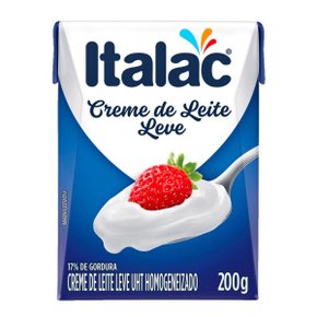Creme de Leite Leve 200g Italac