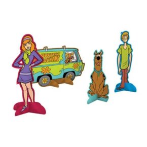 Decoração de Mesa Festcolor Scooby-Doo Pacote com 8 Unidades