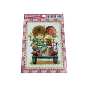 Decoupage Adesiva Casal Carro 01 Unidade Litoarte