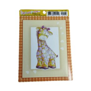 Decoupage Adesiva Girafa 01 Unidade Litoarte