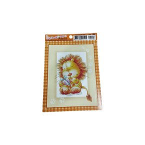 Decoupage Adesiva Leão 01 Unidade Litoarte