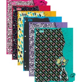 Divisória Para Fichário Univ 6 Unidades Monster High Tilibra