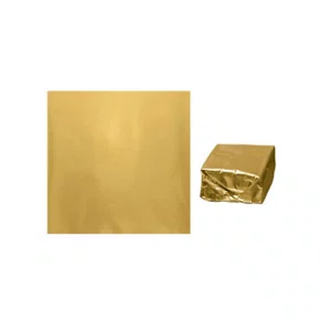 Embalagem para Bolo 20x22cm Ouro com 50 Unidades Cromus