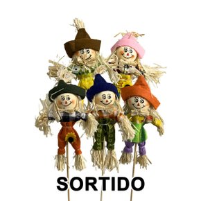 Enfeite Espantalho Junino 30 cm Unidade Sortido