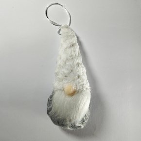 Enfeite Natalino Gnomo Cinza Escuro 15cm Impulsetto