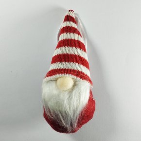 Enfeite Natalino Gnomo Vermelho Listras 14cm Impulsetto