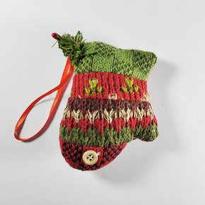 Enfeite Natalino Luva Trico 14cm Personagens Impulsetto