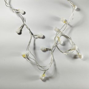 Enfeite Pisca 100 LEDs Bolinhas Branco 6 M Cromus