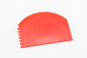 Espátula Raspadora 4 Funções 10x13cm Vermelho 3211 Caparroz