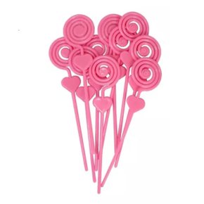 Espiral Porta Foto Rosa C/ 10 Un Madu