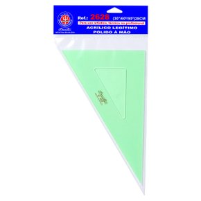 Esquadro Profissional Escaleno Sem Escala 28cm Ref. 2628 Trident