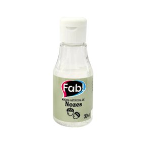 Essência Aroma Artificial Nozes 30ml Fab!