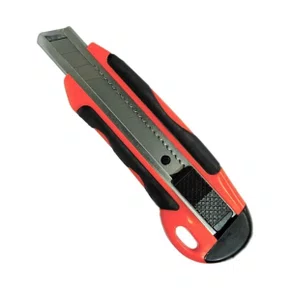 Estilete Largo 18mm Emborrachado C/ Grip Cis Ref. 168BC