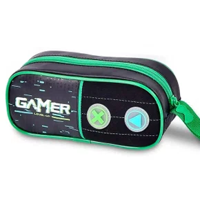 Estojo 1 Divisão Preto Gamer Clio Ref. 24531E