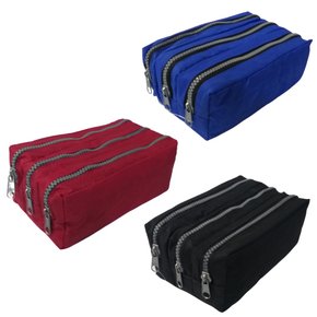 Estojo 3 Divisões Triplo Sortido Importado