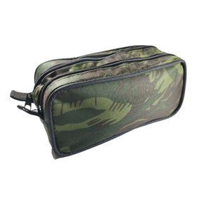 Estojo Duas Divisórias Médio Verde Camuflado Ac Bag