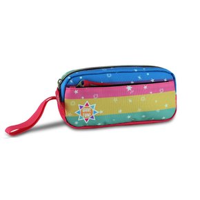 Estojo Dupla Face Duas Divisórias Have Fun Clio