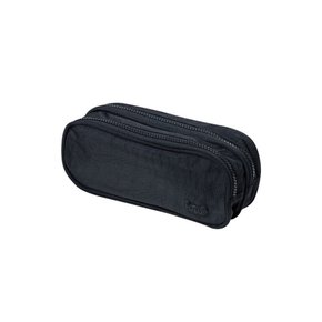 Estojo Escolar Duas Divisórias Preto BRW