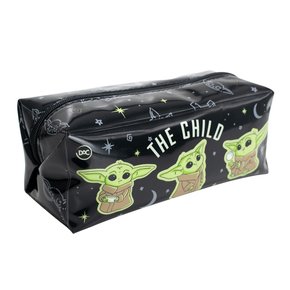 Estojo Uma Divisória Mandalorian Baby Yoda Star Wars DAC