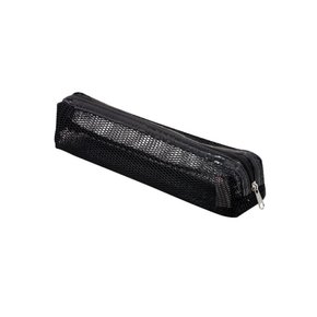 Estojo Escolar Uma Divisória Preto Telado BRW