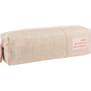 Estojo Médio Rosa Sunshine Academié Tilibra