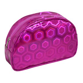 Estojo Multiuso Uma Divisória Rosa PSY DAC